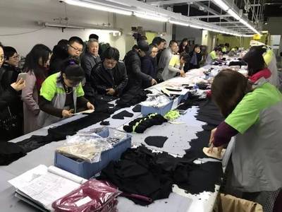 現(xiàn)場(chǎng) | 攜手共創(chuàng)，融合發(fā)展 國(guó)家紡織產(chǎn)品開(kāi)發(fā)基地成員日走進(jìn)愛(ài)慕，共探紡織業(yè)新未來(lái)